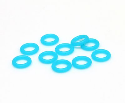 廠家批發(fā)NBR邵氏A80度O型密封圈淺藍(lán)色耐高溫耐腐蝕汽車門窗電器專用密封圈
